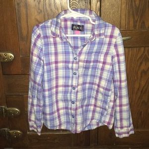 Girls collared shirt